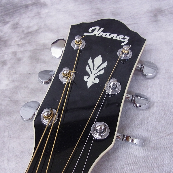 実際に弊社で買取させて頂いた IBANEZ/アイバニーズ AEG12II-NMH エレアコ ソフトケース付の画像 3枚目