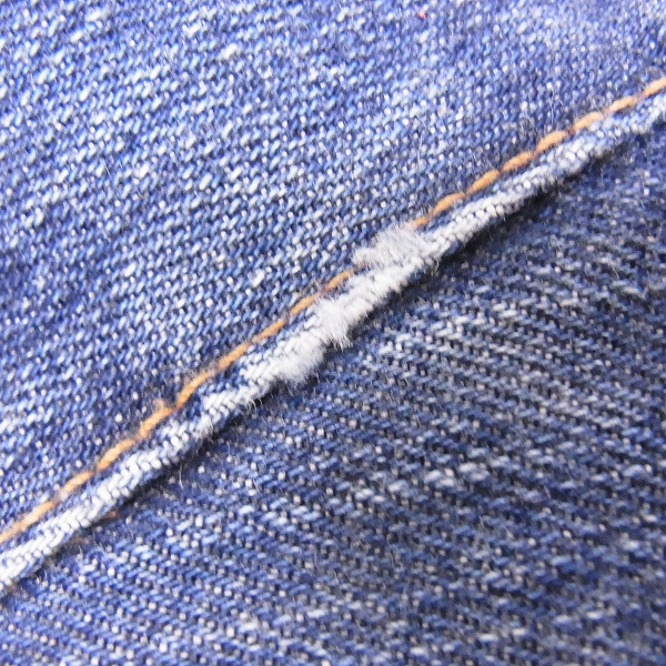 実際に弊社で買取させて頂いたHOLLYWOOD RANCH MARKET/ハリウッドランチマーケット インディゴデニム 紙パッチ/30の画像 5枚目
