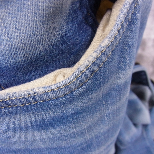 実際に弊社で買取させて頂いたjunhashimoto/ジュンハシモト　スウェットデニム PNT0214 JEM01/4の画像 7枚目