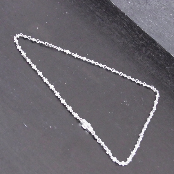 実際に弊社で買取させて頂いたLoree Rodkin/ローリーロドキン タイニーフラワーチェーン 18KWG/16インチの画像 3枚目