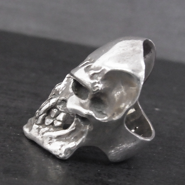 実際に弊社で買取させて頂いたCRAZY PIG/クレイジーピッグ Psycho S.O.B/サイコソブスカルリング 21号の画像 2枚目