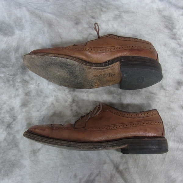 実際に弊社で買取させて頂いたAllen Edmonds/アレンエドモンズ MacNeil/マックニール ウィングチップ シューズ/11の画像 3枚目