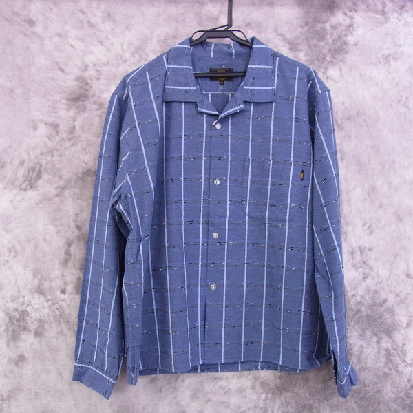 実際に弊社で買取させて頂いたRATS/ラッツ 16SS PIN CHECK L/S SHIRT チェックシャツ RS-0406/XL