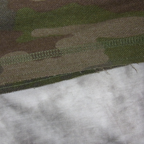 実際に弊社で買取させて頂いたHYDROGEN/ハイドロゲン スカルワッペン 迷彩シャツ Mの画像 6枚目