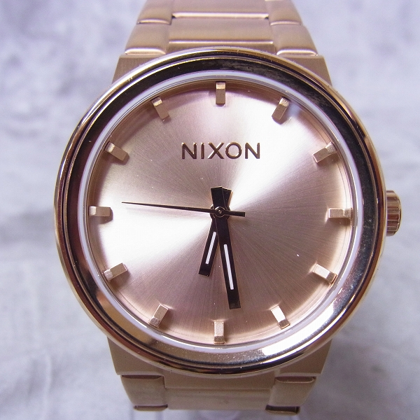 実際に弊社で買取させて頂いたNIXON/ニクソン CANNON ALL ROSE GOLD/キャノン A160897