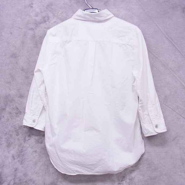 実際に弊社で買取させて頂いたEDIFICE/エディフィス コットン プルオーバー シャツ 七分丈/38の画像 1枚目