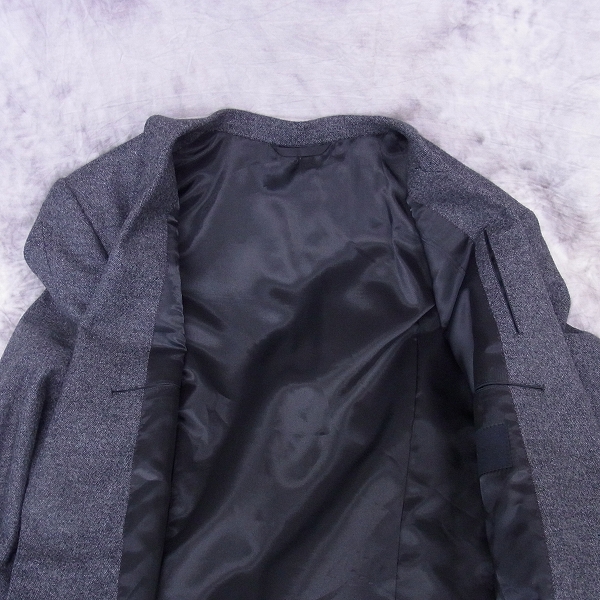 実際に弊社で買取させて頂いたjunhashimoto/ジュンハシモト　13AW 3Dテーラードジャケット カシミアヘリンボーン JKT1001 GAH01/5の画像 6枚目