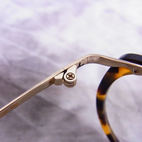 実際に弊社で買取させて頂いたChristian Roth/クリスチャンロス 日本製 眼鏡フレーム デミ柄 CR F07 C-3の画像 3枚目