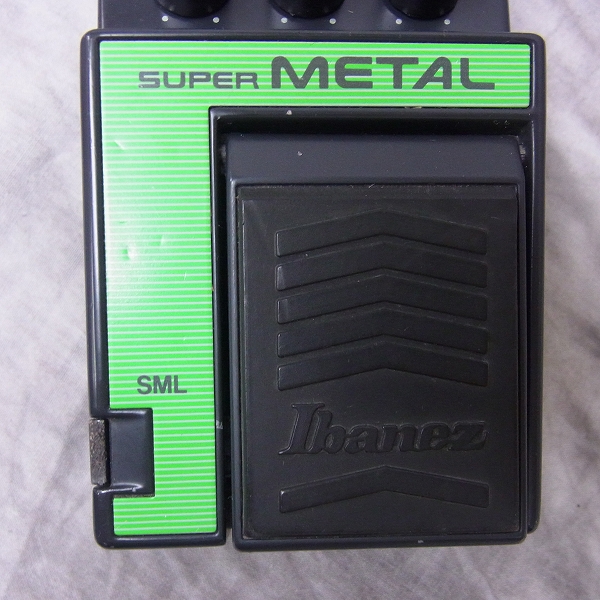 実際に弊社で買取させて頂いた中古 日本製　Ibanez SUPER METAL アイバニーズ SML エフェクターの画像 3枚目