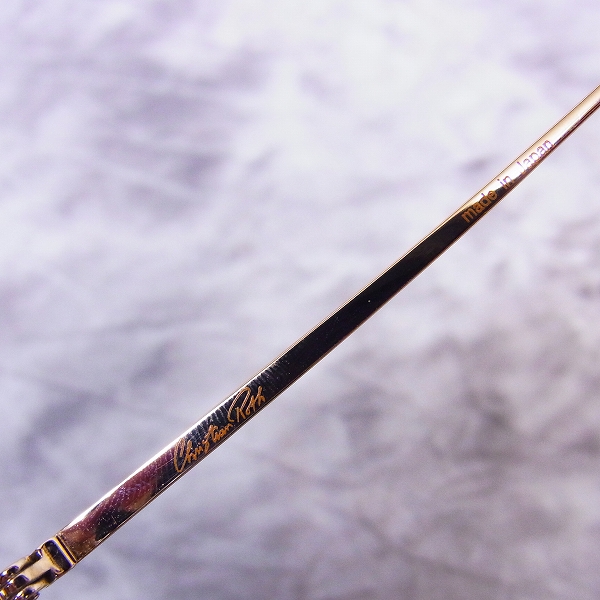 実際に弊社で買取させて頂いたChristian Roth/クリスチャンロス 日本製 眼鏡フレーム デミ柄 CR F07 C-3の画像 5枚目