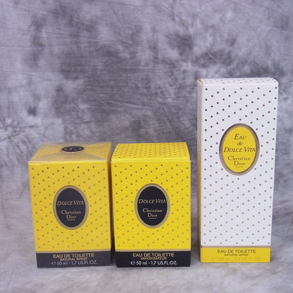 実際に弊社で買取させて頂いたChristian Dior/クリスチャンディオール オーデドルチェビータ/ドルチェヴィータオードゥトワレ 3点セット