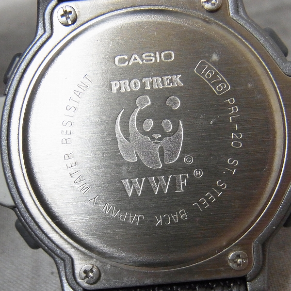 CASIO/カシオ PROTREK/プロトレック WWF限定/パンダ/PRL-20WBJ-1T ...