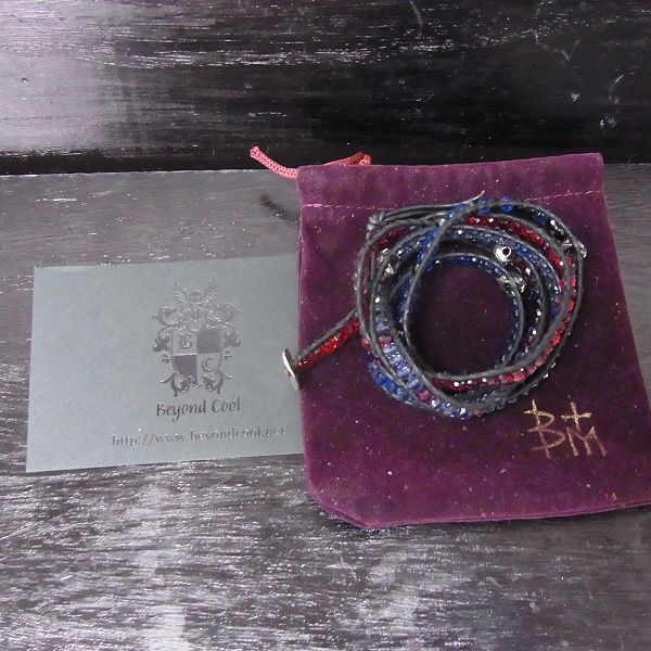 実際に弊社で買取させて頂いたチャンルー×ブラッディマリー 5ラップ化け猫スカルレッドMIXの画像 5枚目