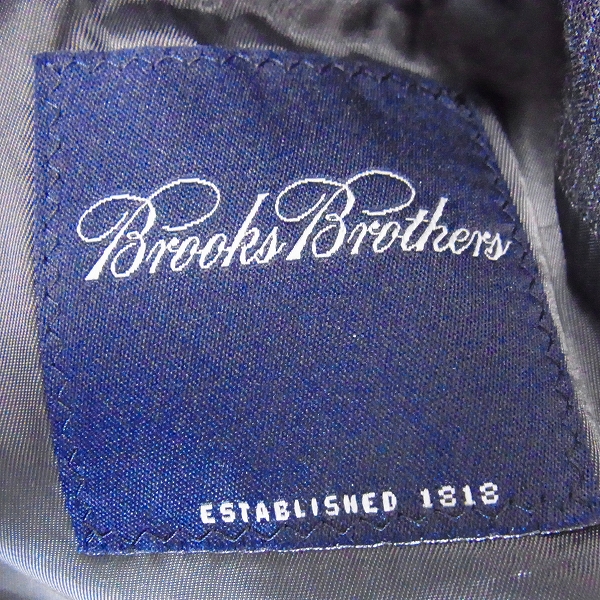 実際に弊社で買取させて頂いたBROOKS BROTHERS/ブルックスブラザーズ シングルスーツ/セットアップ 40SHT/W34の画像 2枚目