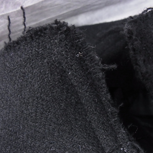 実際に弊社で買取させて頂いたjunhashimoto/ジュンハシモト ブランケットダッフルコート 4の画像 4枚目