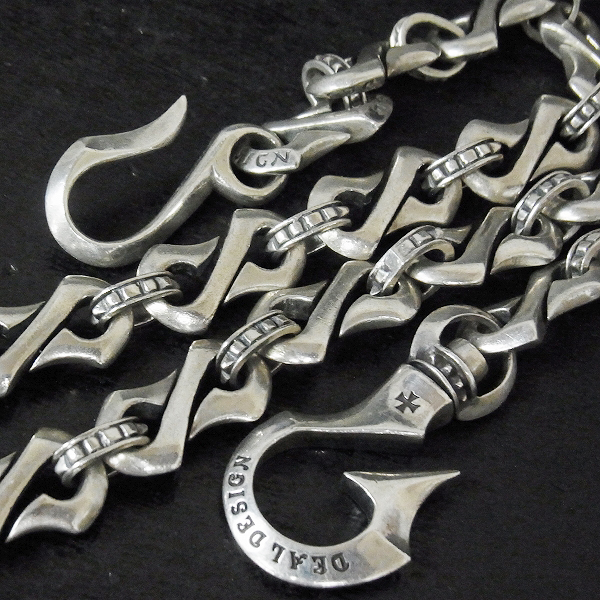 実際に弊社で買取させて頂いたDEAL DESIGN/ディールデザインエッジコネクトウォレットチェーン