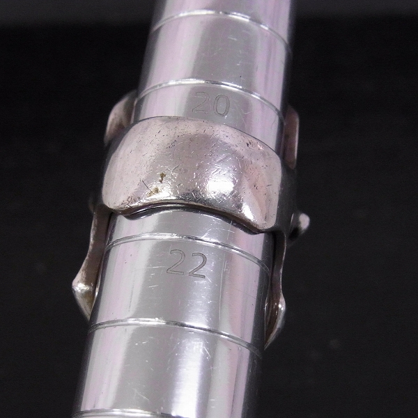 実際に弊社で買取させて頂いたCRAZY PIG/クレイジーピッグ Psycho S.O.B/サイコソブスカルリング 21号の画像 6枚目