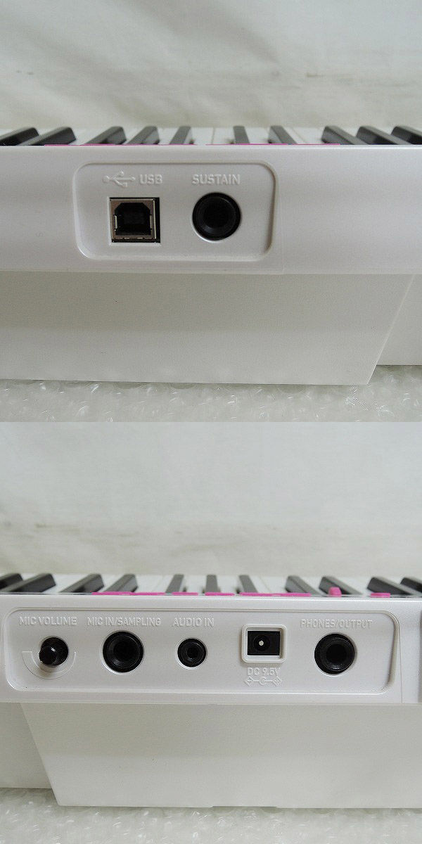 実際に弊社で買取させて頂いたCASIO カシオ 光ナビゲーションキーボード LK-121 61鍵の画像 7枚目
