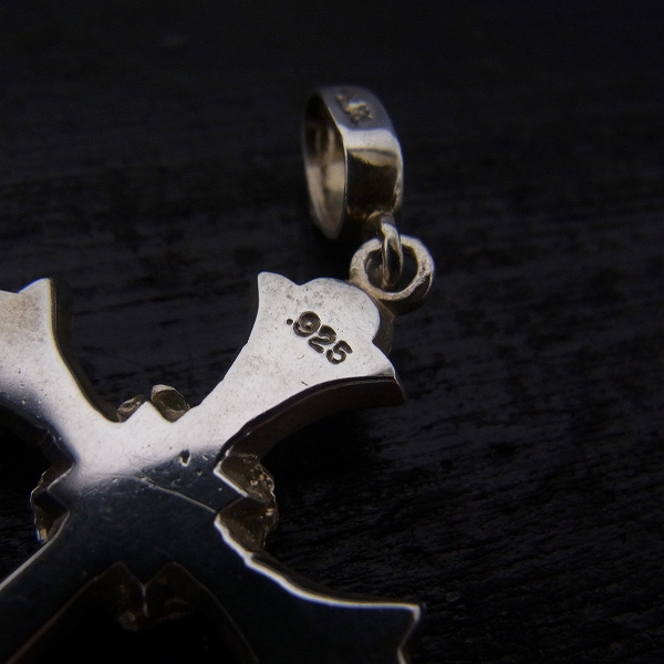 実際に弊社で買取させて頂いたloreeRodkin/ローリーロドキン アンティークリーフクロスペンダント/SV925の画像 3枚目