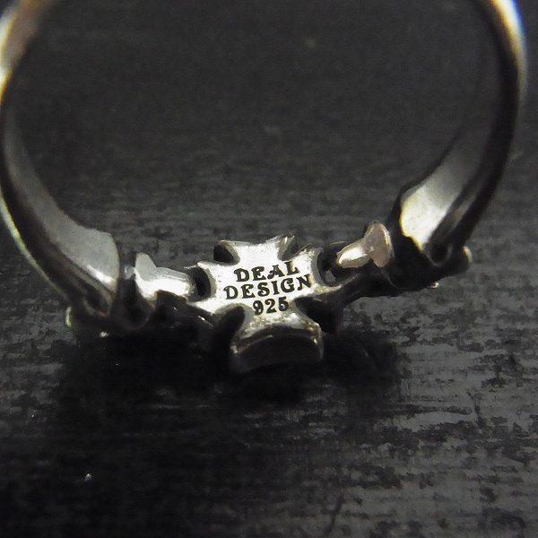 実際に弊社で買取させて頂いたDEAL DESIGN/ディールデザイン クロスリング 28号の画像 3枚目