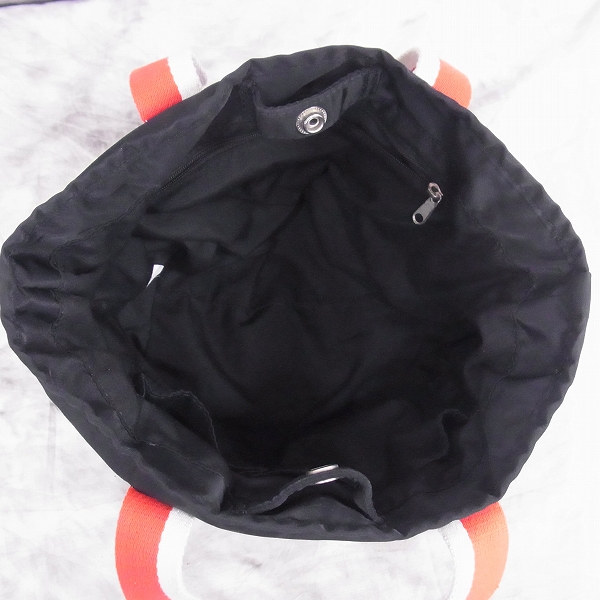 実際に弊社で買取させて頂いたJ.LINDEBERG/Jリンドバーグ ロゴプレート付き ミニトートバッグ JL-907の画像 3枚目