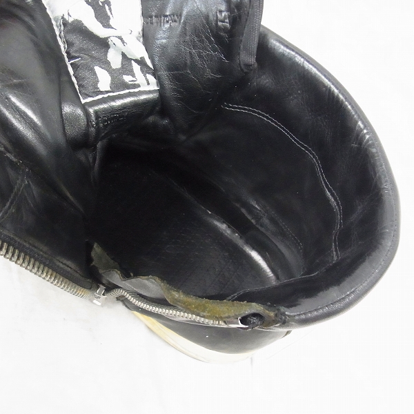 実際に弊社で買取させて頂いたRICK OWENS/リックオウエンス 初期 ジオバスケットスニーカー 41の画像 4枚目