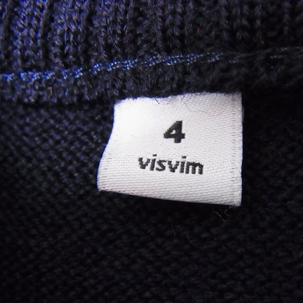 実際に弊社で買取させて頂いたVISVIM/ビズビム 15SS CREW NECK SWEATER FR/ボーダーニットセーター/4の画像 2枚目