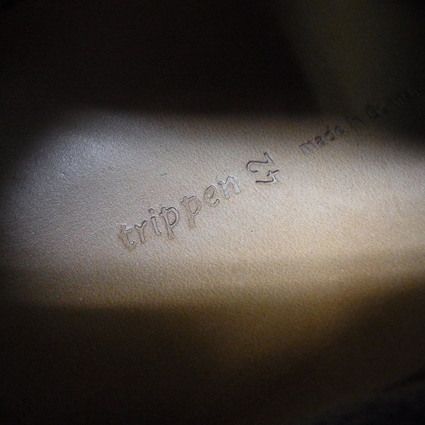 実際に弊社で買取させて頂いたtrippen/トリッペン レースアップ レザーシューズ 42の画像 5枚目