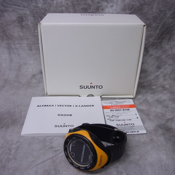 実際に弊社で買取させて頂いたSUUNTO/スント VECTOR/ヴェクター 腕時計 SS010600610【動作未確認】の画像 7枚目