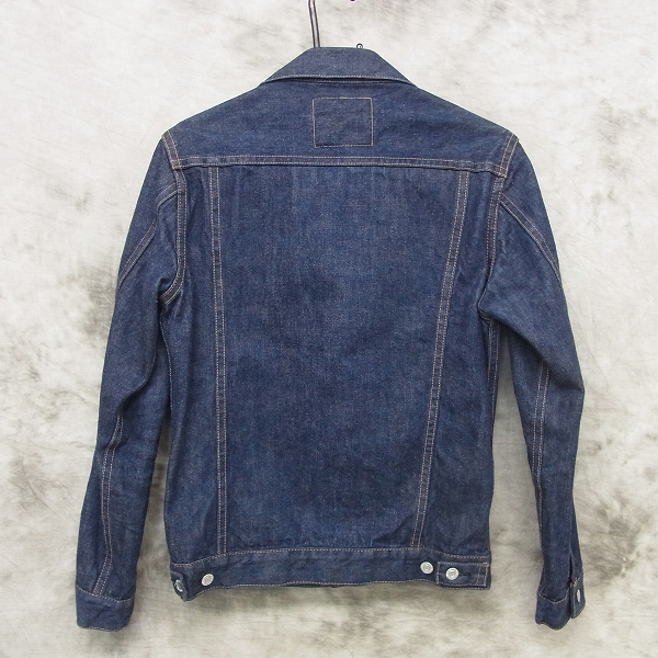 実際に弊社で買取させて頂いたDENIME/ドゥニーム インディゴ デニムジャケット/Gジャン Sの画像 1枚目