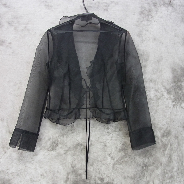 実際に弊社で買取させて頂いたLANVIN/ランバン レース シースルー シャツ 40の画像 1枚目