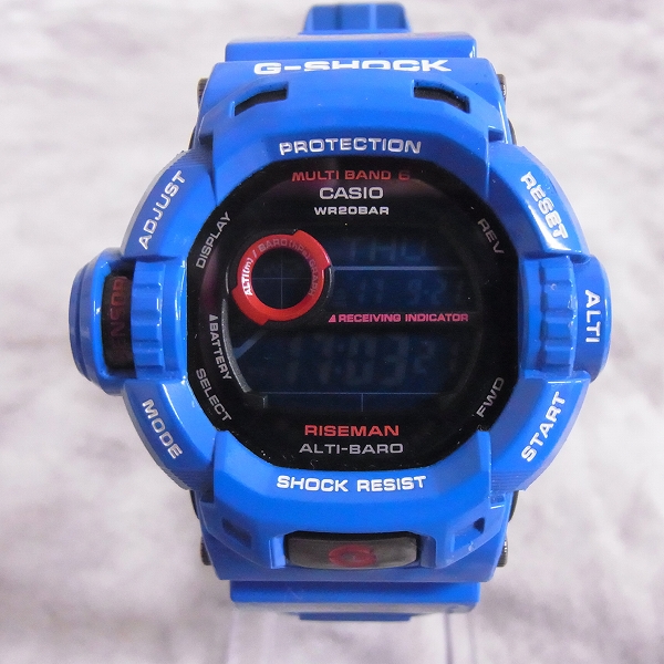 G-SHOCK/Gショック ライズマン アースブルー タフソーラー GW-9200BLJ