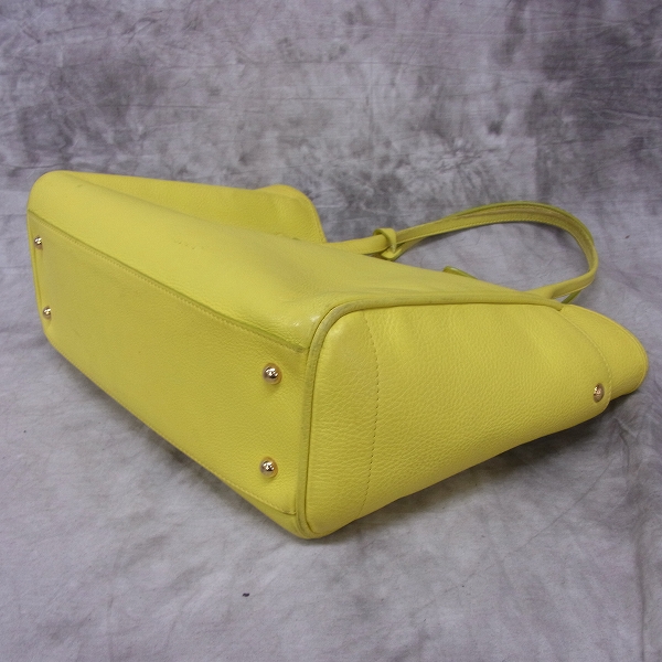 実際に弊社で買取させて頂いたLOEWE/ロエベ　ヘリテージ スモールトートバッグ カーフレザーの画像 2枚目