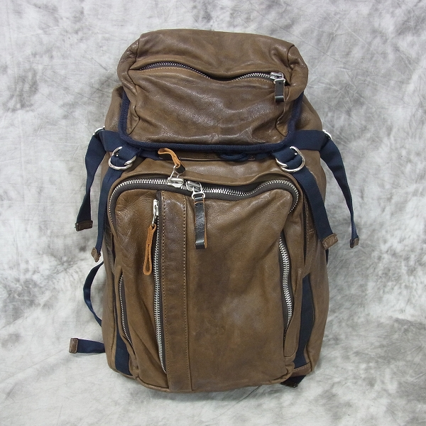 実際に弊社で買取させて頂いたMARNI/マルニ レザーバックパック/リュックサック  