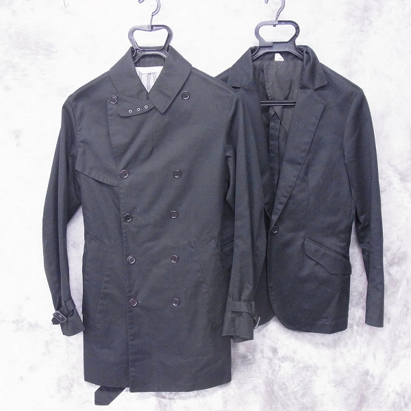 実際に弊社で買取させて頂いたEDIFICE/エディフィス コットン ジャケット/コート/38 2点セット