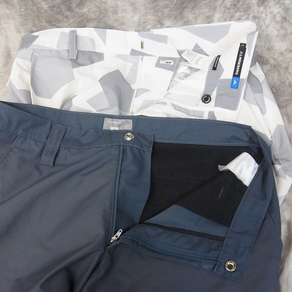 実際に弊社で買取させて頂いたJ.LINDEBERG/Jリンドバーグ ショートパンツ3点セット ホワイト/グレー/迷彩柄の画像 3枚目