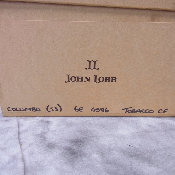 実際に弊社で買取させて頂いたJOHN LOBB/ジョンロブ COLUMBO タッセルローファー シューツリー付 6Eの画像 8枚目