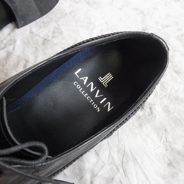 実際に弊社で買取させて頂いたLANVIN/ランバン ストレートチップ ビジネスシューズ 83303/25.5の画像 4枚目