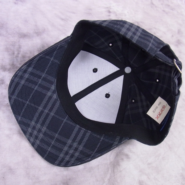 実際に弊社で買取させて頂いたBURBERRY LONDON BLUE LABEL/バーバリー タータンチェック キャップ 2点セットの画像 2枚目