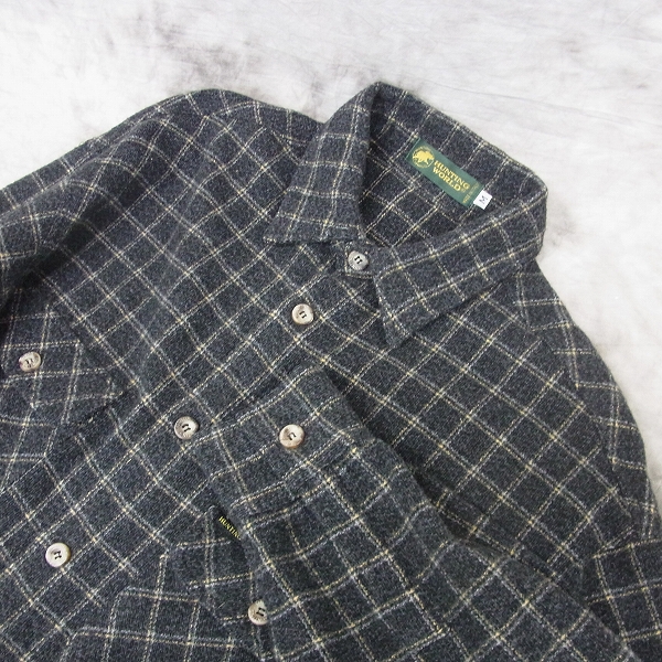 実際に弊社で買取させて頂いたHUNTING WORLD/ハンティングワールド チェックネルシャツ/Mの画像 2枚目