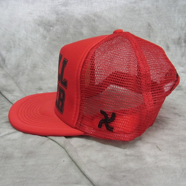 実際に弊社で買取させて頂いたCHALLENGER/チャレンジャー CHALLENGER/BIG CLGR MESH CAP キャップ/レッドの画像 2枚目