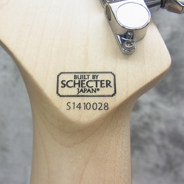 実際に弊社で買取させて頂いた★中古 SCHECTER シェクター 日本製 SD-2-24-AL ピンク H-S-H エレキギター の画像 6枚目