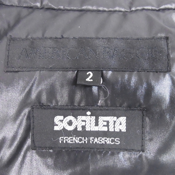 実際に弊社で買取させて頂いたAMERICAN RAG CIE/アメリカンラグ シー×SOFILETA ダウンジャケット/2の画像 4枚目
