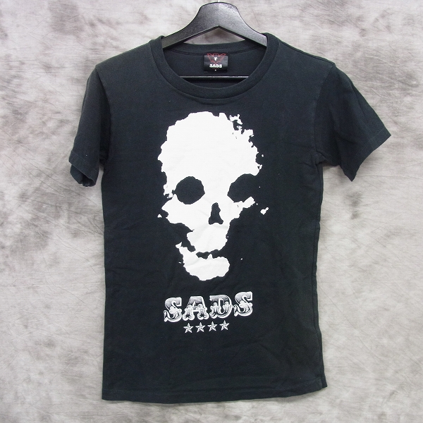 実際に弊社で買取させて頂いたSADS/サッズ 清春 バンドTシャツ 英字 Vネック等 10点セット/Sの画像 4枚目