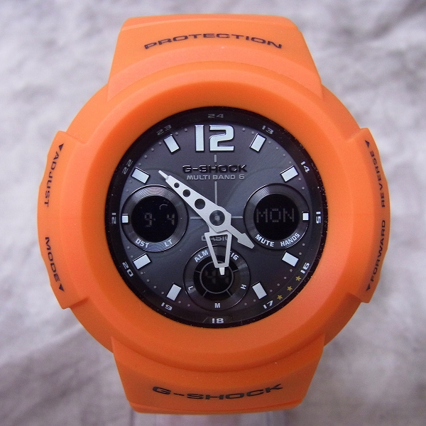 実際に弊社で買取させて頂いたG-SHOCK/Gショック レスキューオレンジシリーズ AWG-M510MR-4AJF の画像 0枚目