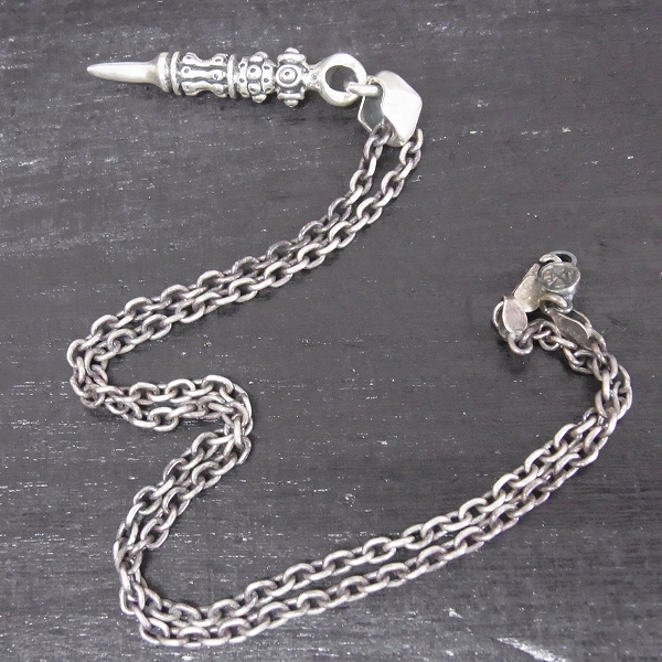 実際に弊社で買取させて頂いたdeaf breed/デフブリード ペンダント/ネックレスチェーン 2点セットの画像 4枚目