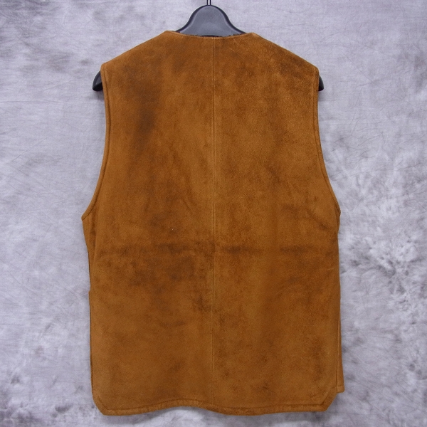 TENDERLOIN/テンダーロイン T-SUEDE VEST D LEATHER スエードベスト S