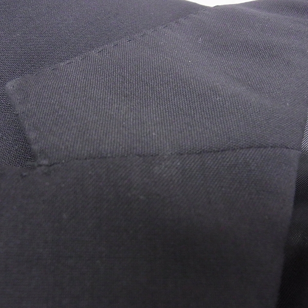 実際に弊社で買取させて頂いたGUCCI/グッチ イタリア製 ジャケット 黒/44の画像 5枚目