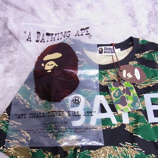 新素材新作 A Bathing Ape tシャツ タイガーカモ tdh-latinoamerica.de