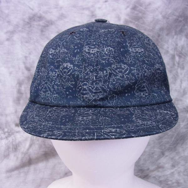 実際に弊社で買取させて頂いたMAISON KITSUNE/メゾンキツネ 総柄 コットンキャップ の画像 1枚目